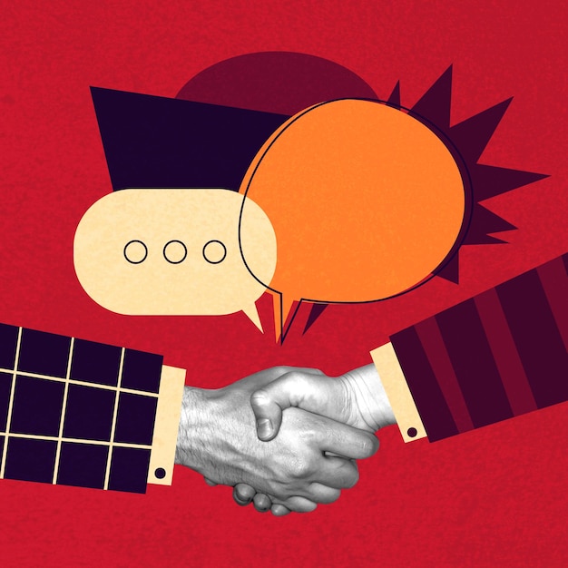 Speech Bubble-Geschäftskonzept