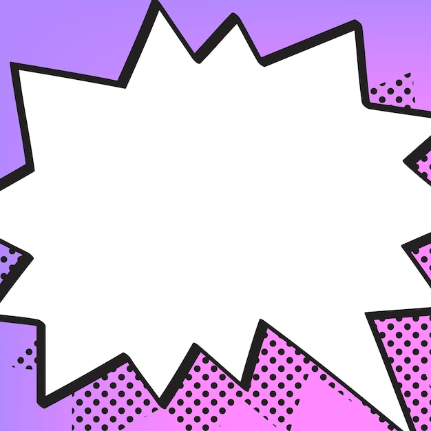 Speech Bubble png Rahmen Aufkleber Cartoon Halbton-Stil