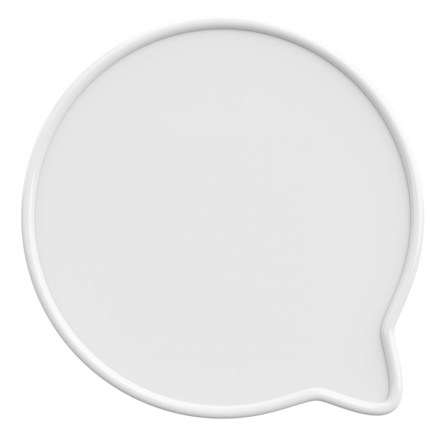 Foto speech bubble text box 3d-bildung