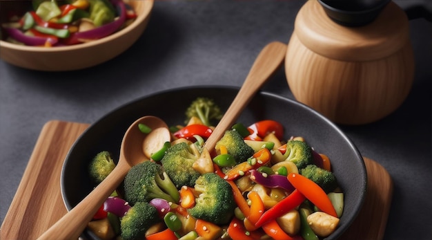 Speedy Veggie StirFry Ein schnelles und gesundes Gericht