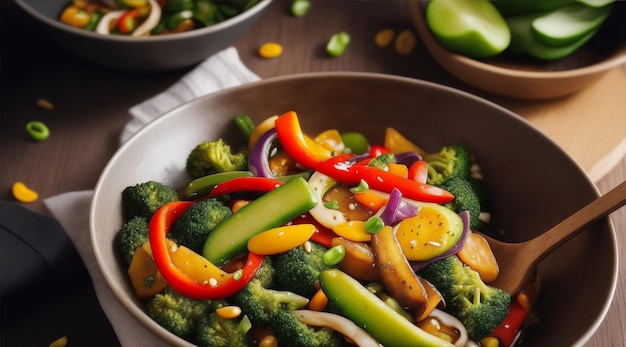 Speedy Veggie StirFry Un plato rápido y saludable