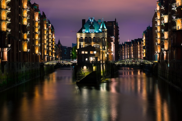 Speicherstadt en Hamburgo