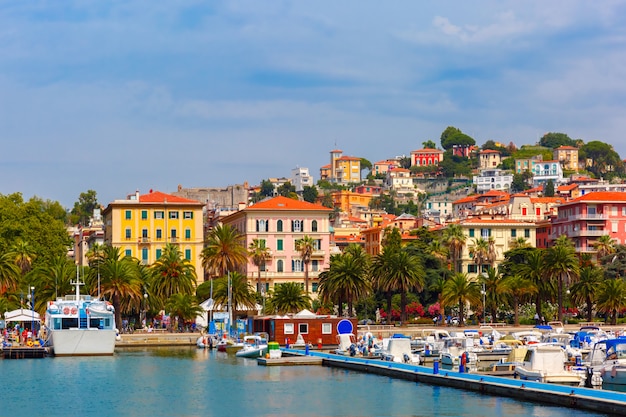 La Spezia en Riviera italiana, Liguria, Italia.