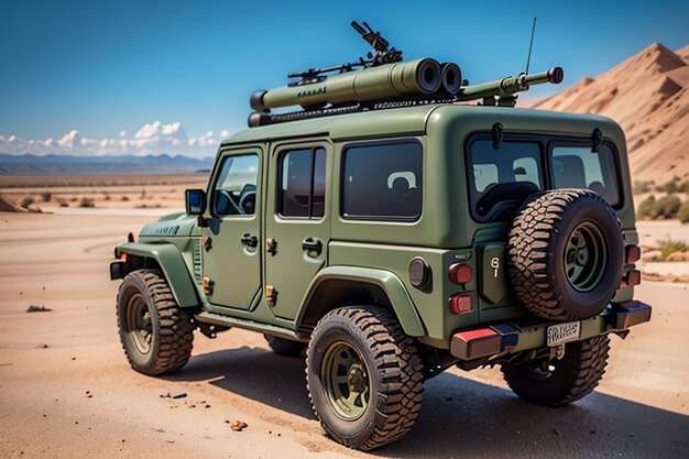 Speziale Streitkräfte Militär-Jeep Off-Road-Fahrzeug mit hoher Leistung und hoher Pferdestärke Auto Armee