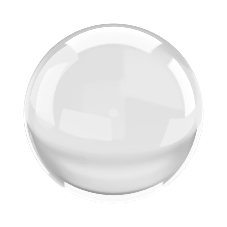 Foto sphäre png in 3d-bubble durchsichtigem hintergrund