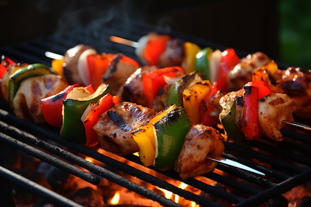 Spice Up Your Grill Game Kebabs de Frango