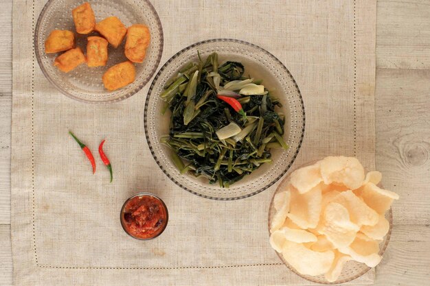 Spicy Water Spinach Tumis Kangkung