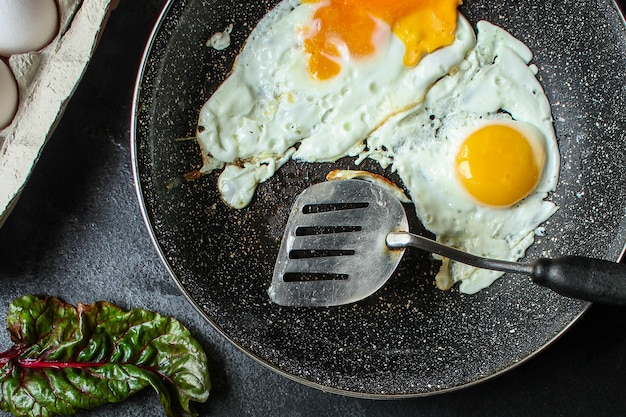 Spiegeleier, gesundes Frühstück