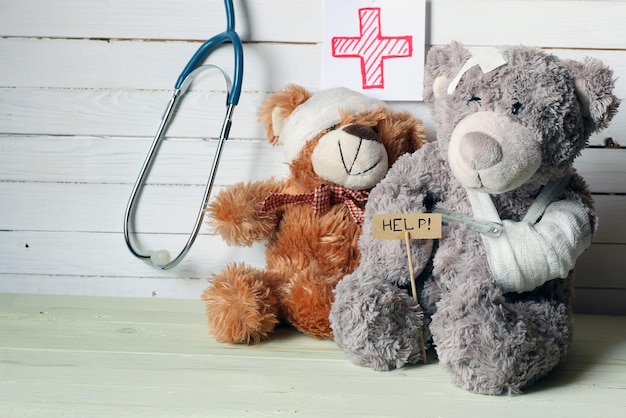 Spielzeug-Teddy-Doktor