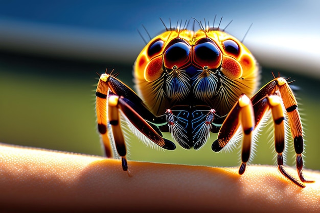 Spinne Araneus