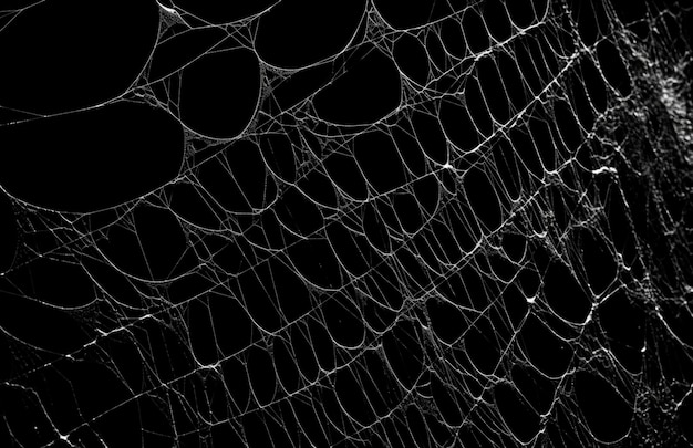 Foto spinnennetzbild für die komposition