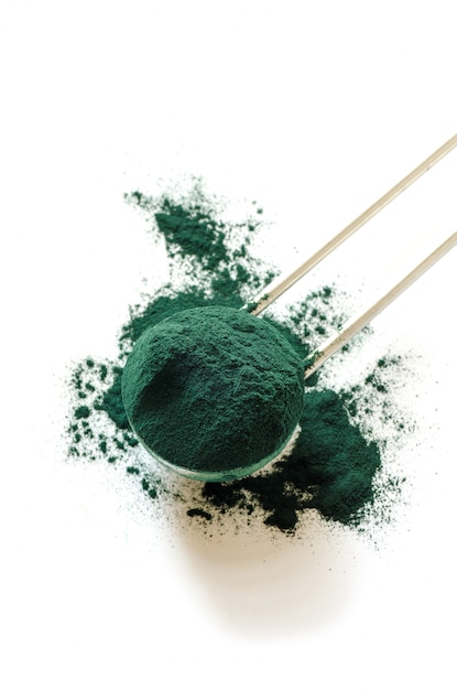 Spirulina orgânico em pó