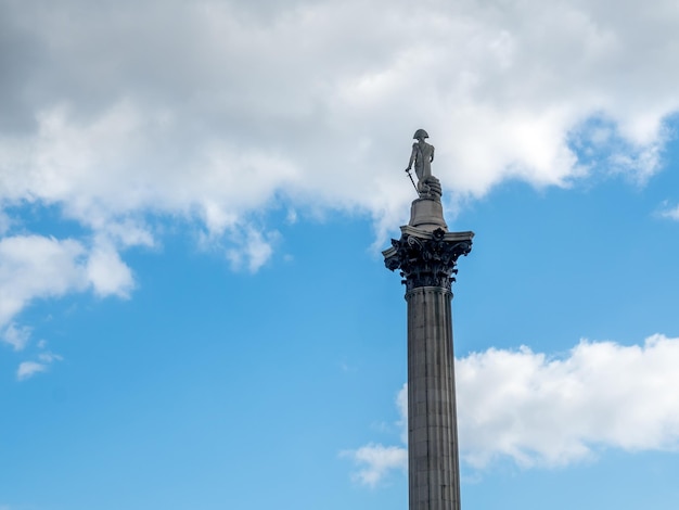 Spitze der Nelsonsäule in London