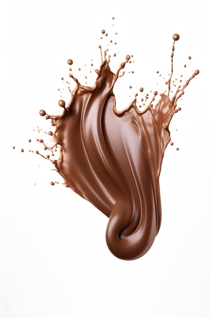 Splash de chocolate