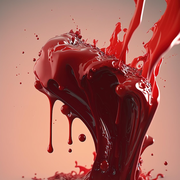 Splash-Splatter-Blut-KI-Rendering