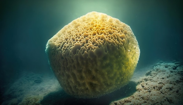 Spongilla lacustris é um tipo de esponja de água doce subaquática spongillidae de água doce