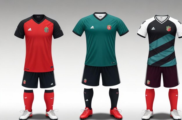 Sport-Jersey-Design-Vorlage für Mannschaftsuniformen