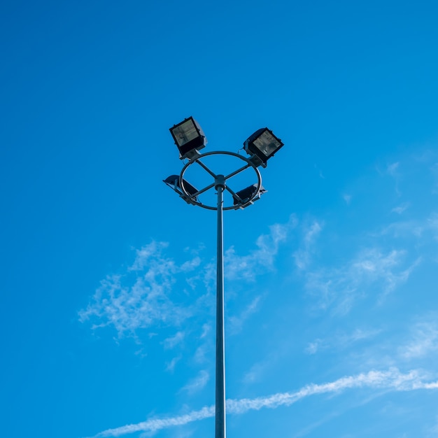 Spotlights Himmel Hintergrund