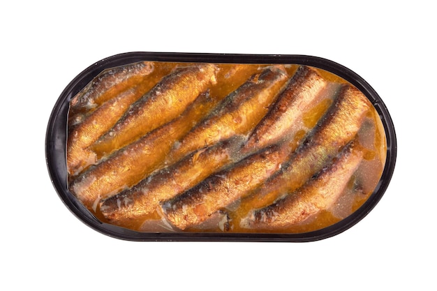 Foto sprats en una lata