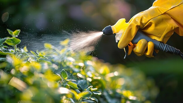 Spraying de pesticidas como um meio de controle de pragas Generative Ai