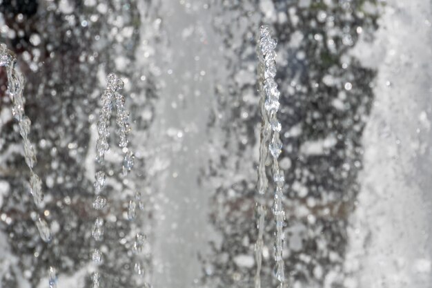 Spritzwasser im Brunnen