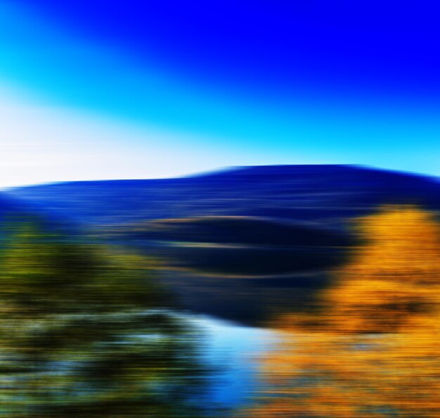 Foto square vivid vibrant blur motion paisape abstraction backdrop de fundo