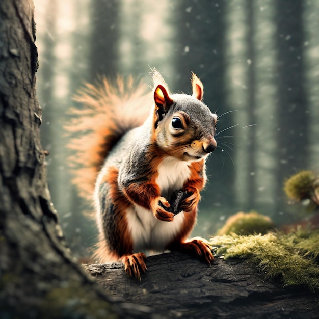 Squirrel's Woodland Adventures Eine Geschichte vom Wald