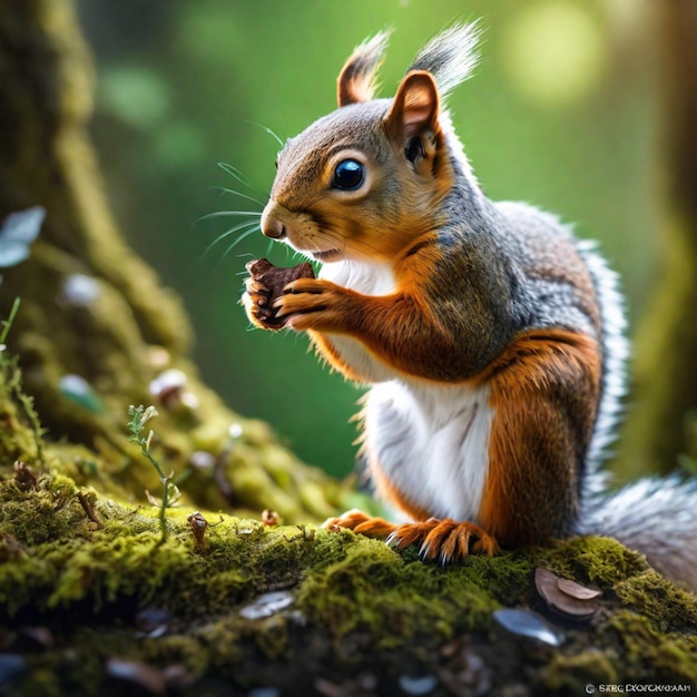 Squirrel's Woodland Adventures Eine Geschichte vom Wald