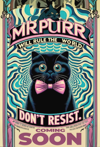 El Sr. Purr gobernará el mundo.