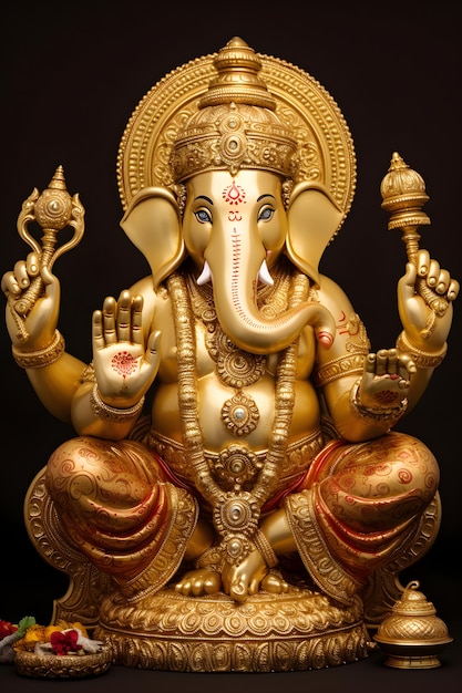 Sri Ganesha sentado