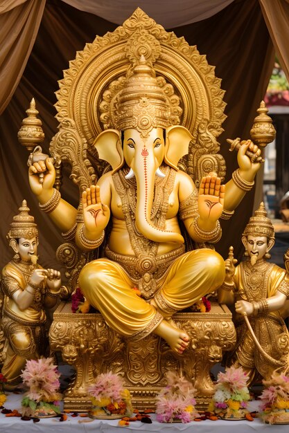 Sri Ganesha sentado