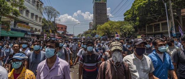 Los srilanqueses en Colombo exigen justicia por los atentados del domingo de Pascua de 2019