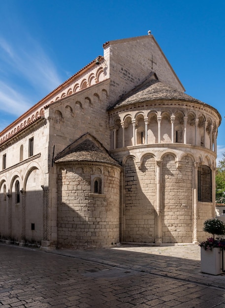 St.-Chrysogonus-Kirche in der alten Altstadt von Zadar in Kroatien