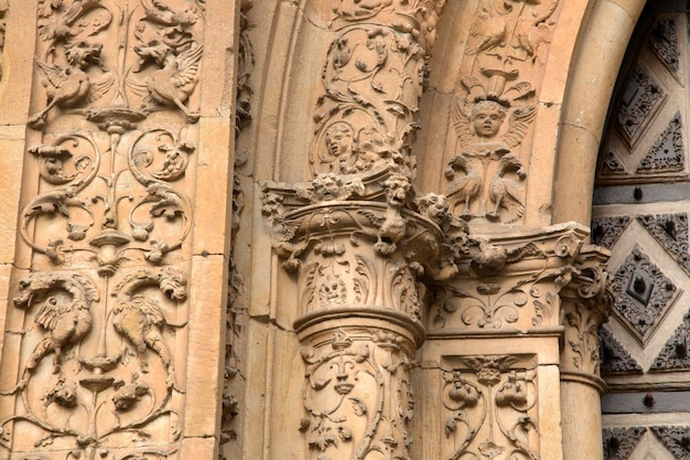 St Esteban Church Fachada, Salamanca, Espanha