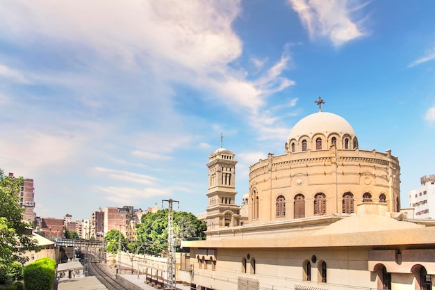 St.-Georgs-Kirche im koptischen Kairoer Stadtteil Alt-Kairo, Ägypten