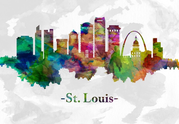 St. Louis Missouri-Skyline