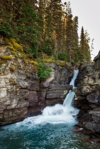 St Mary Falls en Montana