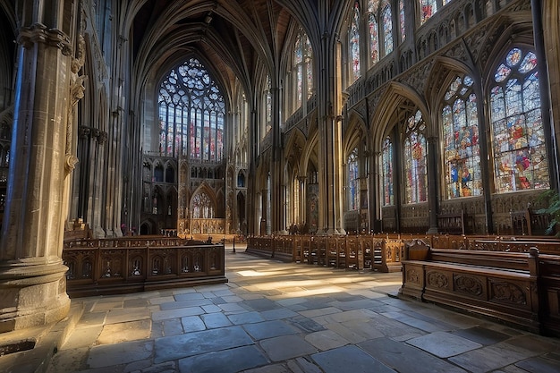 Foto st mary redcliffe em bristol hdr