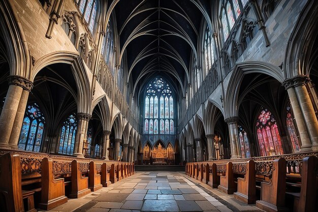 Foto st mary redcliffe em bristol hdr