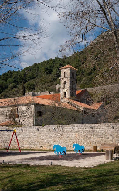 St.-Nikolaus-Kirche in der antiken Stadt Ston, Kroatien