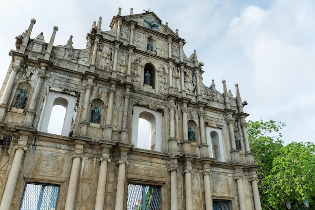 St.Paul-Ruine in Macau, China