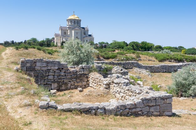 St. Vladimirs Kathedrale auf dem Territorium des antiken Chersonesos