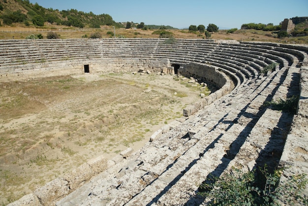 Stadion der antiken Stadt Perge in Antalya Turkiye