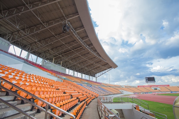 Stadion und Sitzplatz