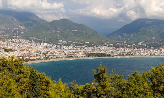 Stadt Alanya in Antalya Türkei