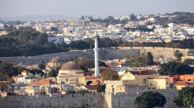 Stadt am Mittelmeer Rhodos Griechenland