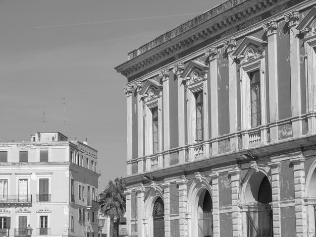 Foto stadt bari am mittelmeer in italien