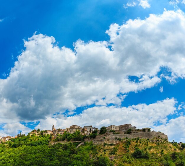 Stadt Belmonte Calabro Kalabrien Italien