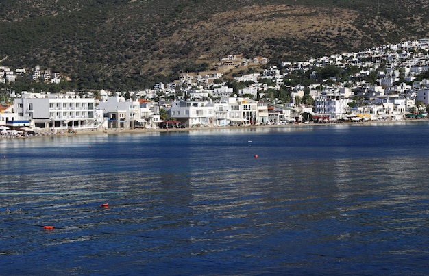 Stadt Bodrum Mugla Türkei