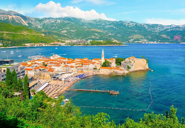 Stadt Budva an der Adria